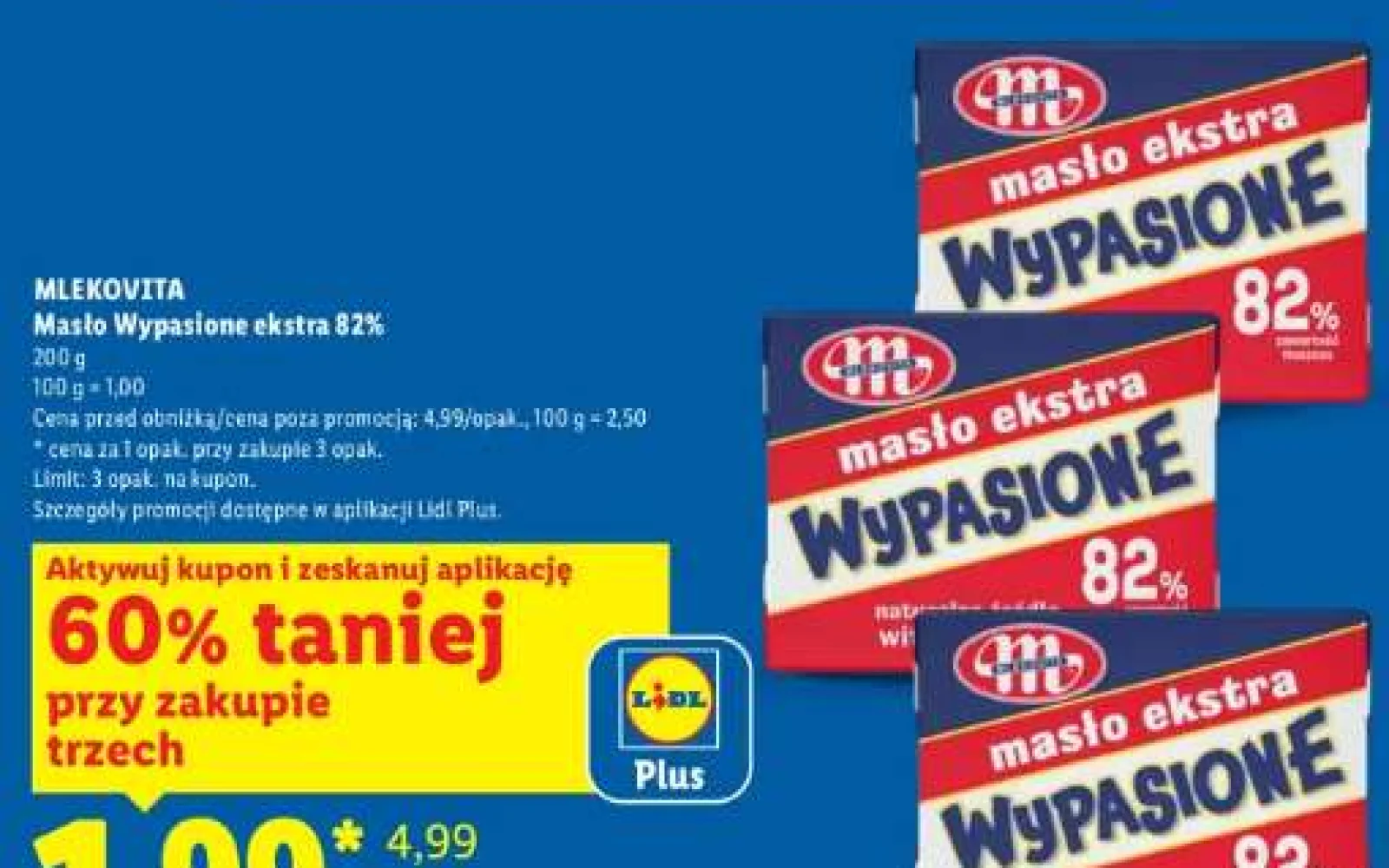 Masło Lidl promocja